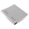 Filofax A5 Saffiano Clipbook - Silver