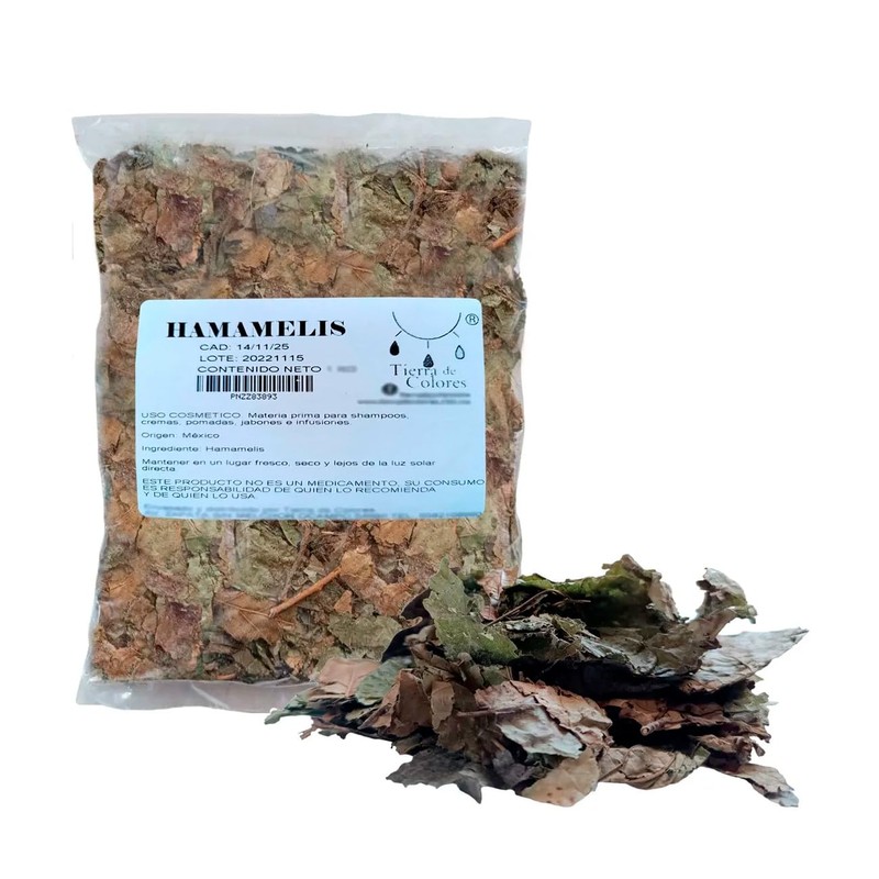 Hamamelis Para Te Infusiones Y Cosmética Natural 100g