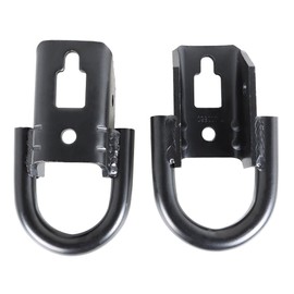 munirater Tow Hook with Hardware Front Black Replacement for F150 2009-2021 Replacement for FL3Z-17A954-C FL3Z-17A954-E