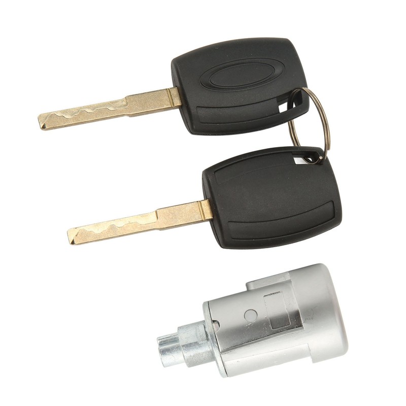 Ignition Barrel Lock with 2 Keys 1926227 Replacement for Ford