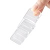 ZZRANYE Rubber Wedges Shims 4 Pack Table Wedge Clear Toilet