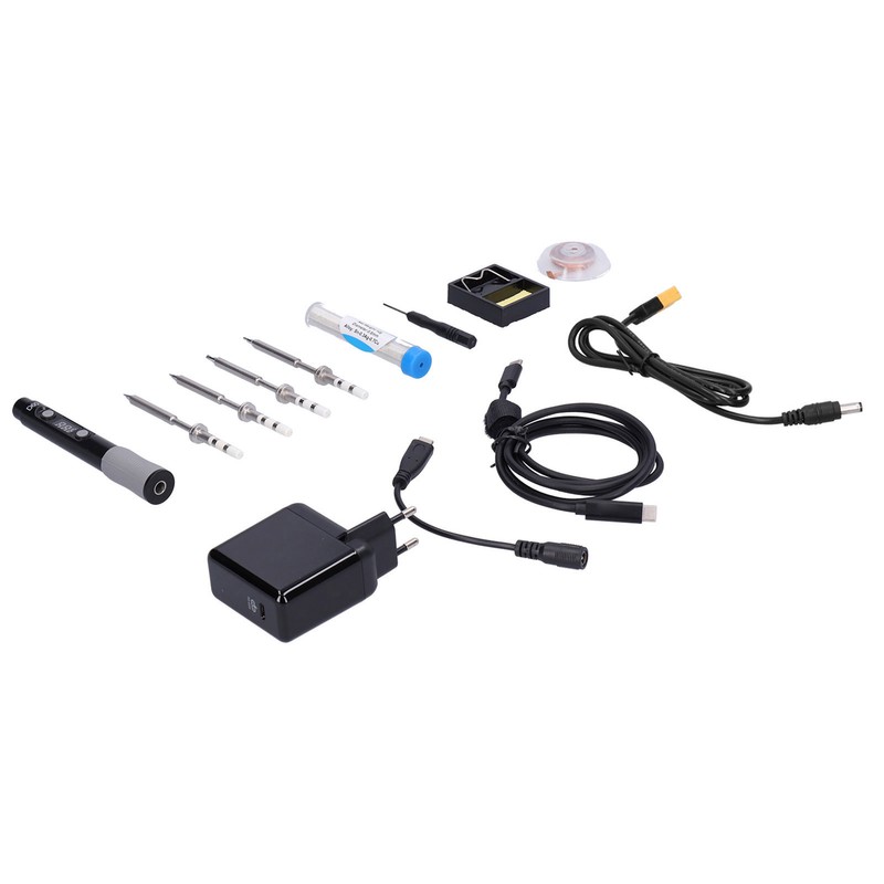 Electric Soldering Iron Kit Welding Supplies with Power Adapter SQ-D60B