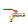 IBC Outlet Tap Ball Outlet Valve 3/4 Inch Long Version