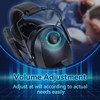Retevis EHK012 Foldable Two Way Radio Headset with Mic,Noise Reduction,Volume