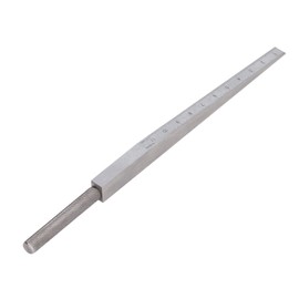 Taper Gauge, Wedge Feeler Gauge Easy to Distinguish Clear Scale Portable Stainless Steel with Storage Bag for Hole Measurement
