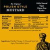 Pilsudski's Brand Mustard - 12oz Squeeze Bottle, Perfect condiments for