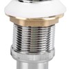 Bathroom Pop Up Drain Control Water Flow Copper Chrome Plating