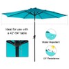 COBANA Patio Umbrella, Outdoor Table Umbrella of 9-Feet with 8