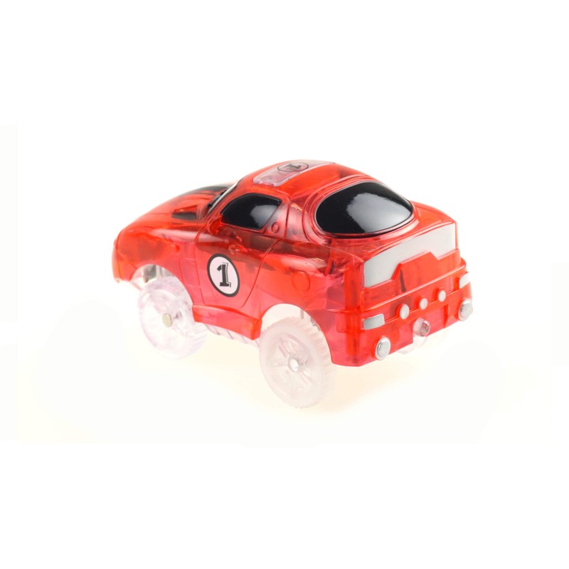 Amewi 100659 Magic Traxx Vehicle Racing Car with LED, Red