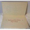 VTG Noel Classics Christmas Card UNUSED Blessings Word Art Angel