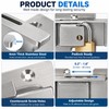 Flip Gate Latch with Padlock Hole,gate Latch for Fence, Heavy