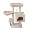 FISH&NAP Cute Cat Tree Kitten Cat Tower for Indoor Cat