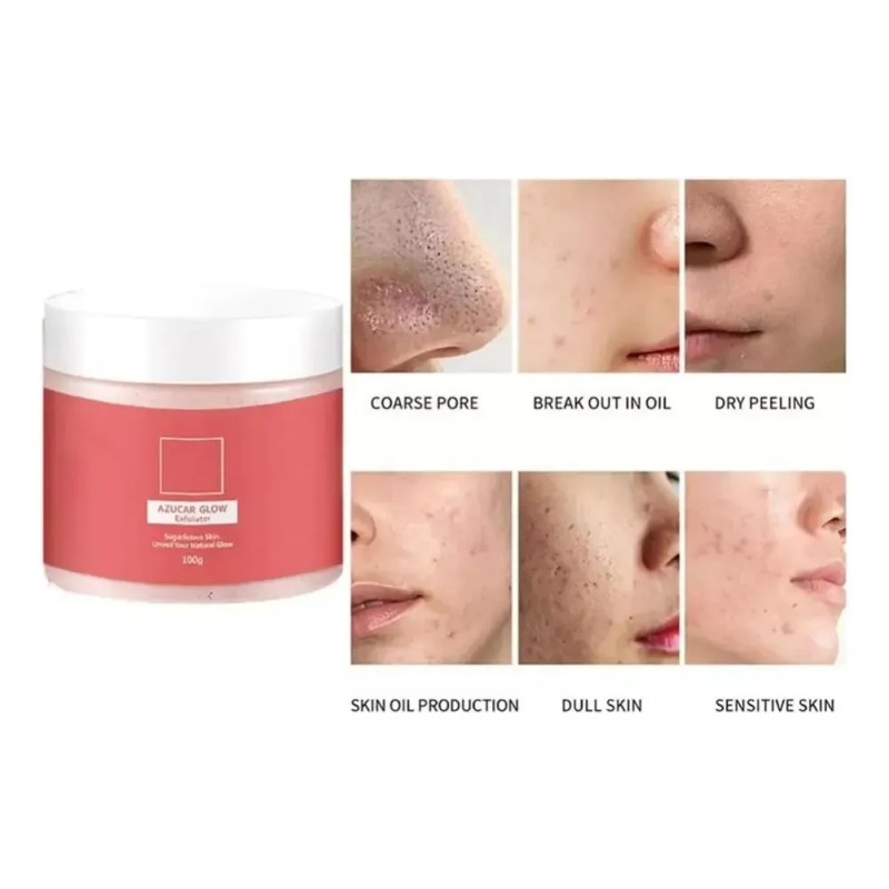 Exfoliante Azúcar Glow, Azúcar Glow Blanqueador