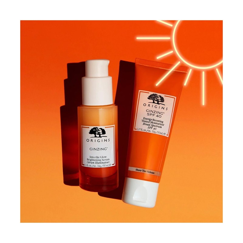 Origins Ginzing Into the Glow Brightening Face Serum, 30ml