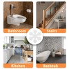 Coufce Bathtub Stickers Non Slip, White Tubs Safety Shower Treads,