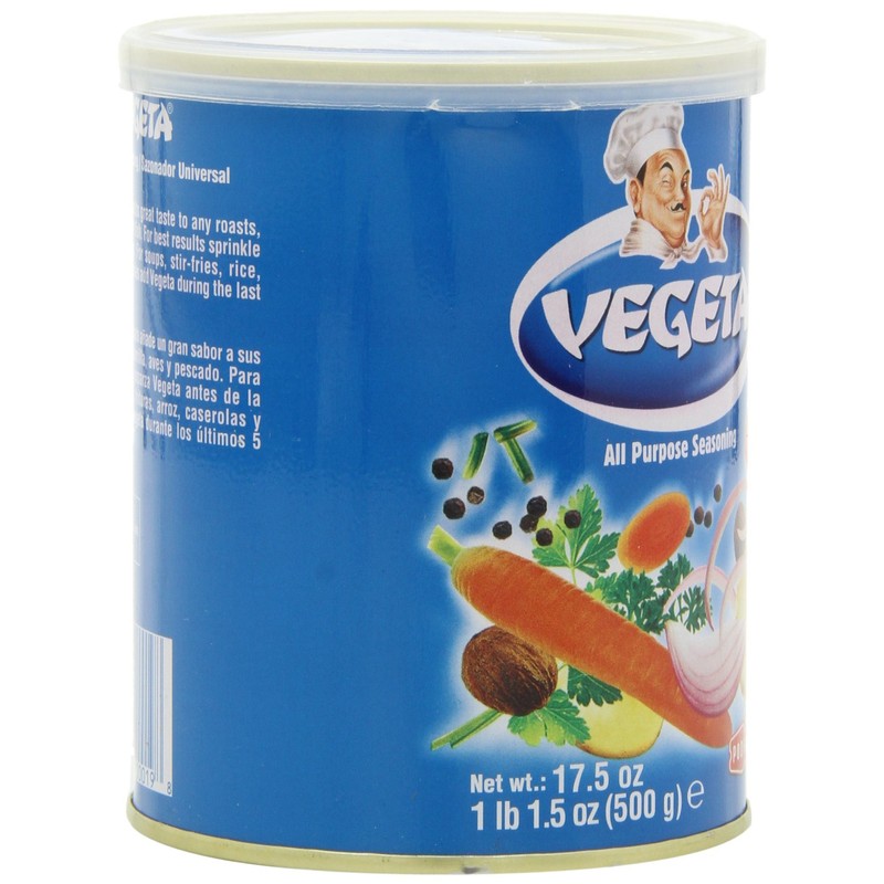 Vegeta Gourmet Seasoning Tin, 17.5-Ounce (Pack of 4)