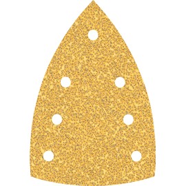 Bosch Professional Expert C470 Sandpaper with 7 Holes (for Hardwood, Paint on Wood, 100 x 150 mm, Grit 40, Multi-Sander Accessories) Pack of 10