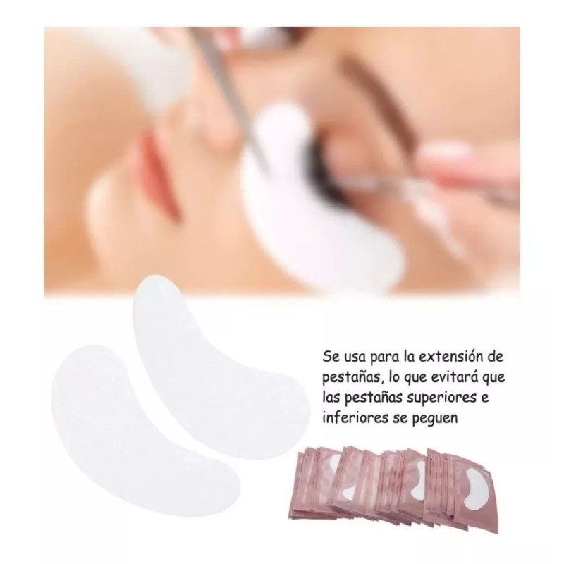 Gala Parches De Gel Gala Rosa Extensiones Pestañas 100 Pz