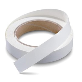 HAFRILY Melamine Edge Banding 20mm X 10m White Edging Strip No Iron Edging Tape for Kitchen Cabinet Edging and Furniture Repair, DIY Creative Decoration Style (Classic White)