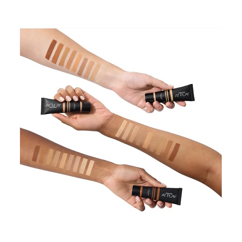 MK AP Matte Liquid Foundation, Lightweight Coverage (LIGHT, 0.9 FL