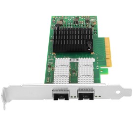 Vogzone 25GbE NIC Card for Mellanox MCX4121A-ACAT, PCIe 3.0 x8 25Gb Ethernet NIC with Mellanox ConnectX-4 Lx Chipset, Dual SFP28 Network Card Support RDMA