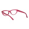 Womens Reading Glasses Magnified Strength Clear Lens Red Cateye Frame
