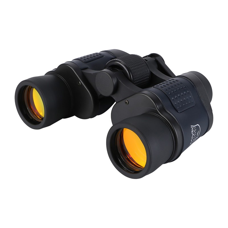 60x60 Binoculars Compact Waterproof Binocular Telescope with Low Light Night