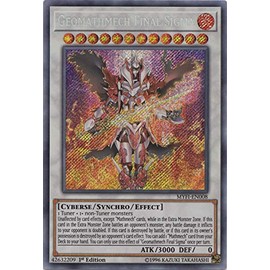 Yu-Gi-Oh! - Geomathmech Final Sigma - MYFI-EN008 - Secret Rare - 1st Edition - Mystic Fighters