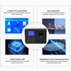 Fingerprint Password Attendance Machine Intelligent Employee Checking in Recorder for