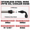 PQY 25Inch 6AN Power Steering Pump Hose Kit Compatible with