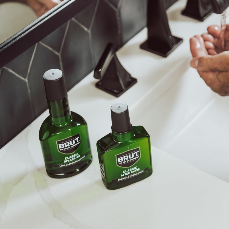 Brut Splash-On Original Fragrance - Bold, Masculine Cologne for Men