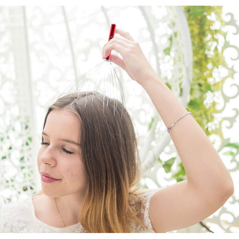 USAGA 36 Fingers Head Massager Scalp Massager Head Scratcher for