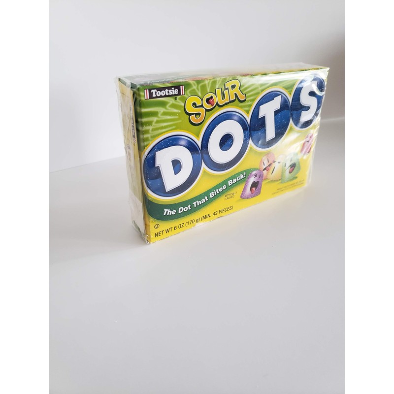 Tootsie Sour Dots Assorted Flavor Gumdrops, 6 oz