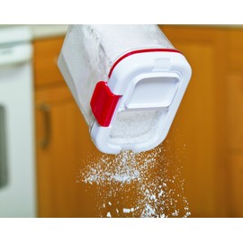 PrepSolutions Powdered Sugar Keeper, 1 Quart - Airtight Storage for 1 Pound Bag, Keeps Sugar Fresh and Clump-Free