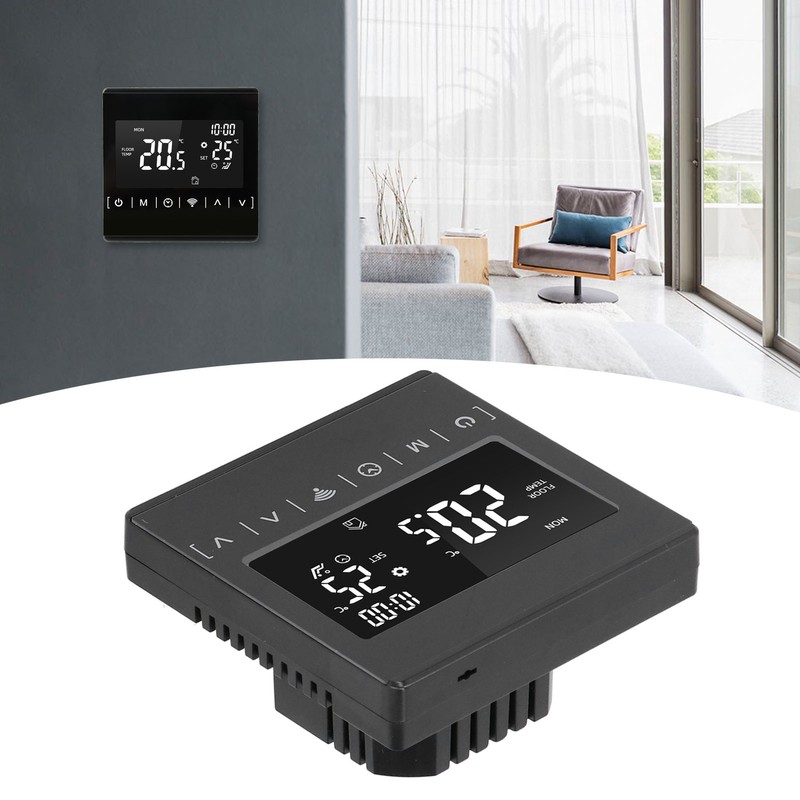 WiFi Smart Thermostat Electric Floor Heating Temperature Controller Voice Control