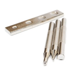 SLC Deluxe 4 Piece Snap All & Rivet Setter Kit