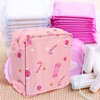 Baluue 5pcs Compact Tampon Holder Sanitary Napkin Bag Fashionable and