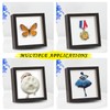 TouYinger 8x8 Shadow Box Frame Display Case with Letter Stickers,