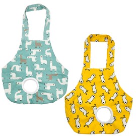 Chicken Holder Bag, Large Poultry Carrier Sling with Poop Collection Pocket for Transport, Travel or Nursing Visit, Canvas Catching Hand Bag for Hens, Roosters, Ducks, Geese - 2 Pack