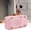 Pink Christian Makeup Bag Christian Gifts for Women Bible Verse