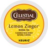 Celestial Seasonings Lemon Zinger Herbal Tea, Single-Serve Keurig K-Cup Pods,
