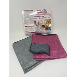 Pastaclean Maxi Tea Towels Set of 4 + Wave Sponge