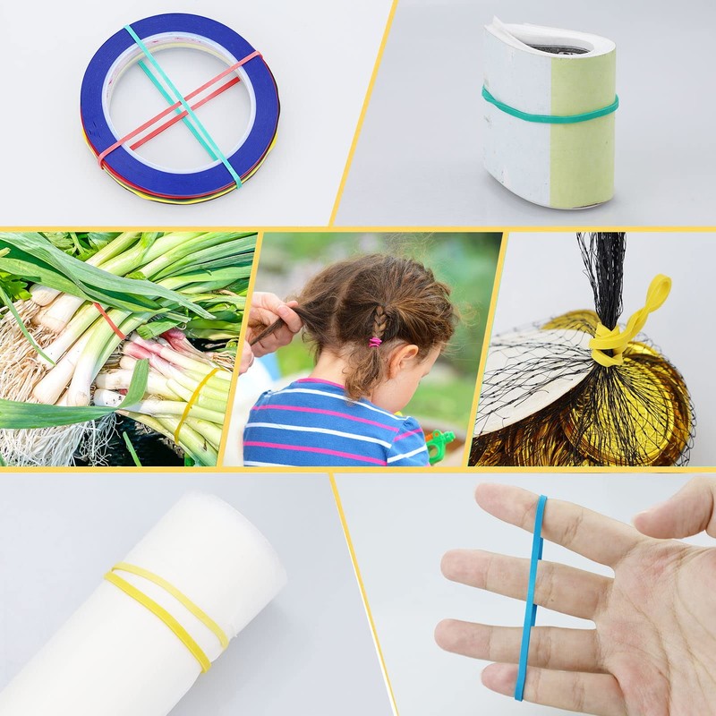 Rubber Bands Coloured,Rubber Band Ball, Elastic Band Ball Document Organizing