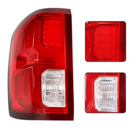 Thomletha 1 Piece Tail Light Left Side with Red Replacement for Silverado 1500 2016 2017 2018 84288718