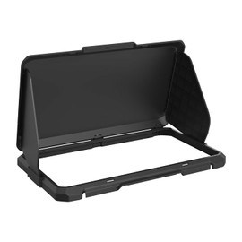 Holicfun Foldable Sun Visor for Lowrance Eagle Eye 9 & Eagle 9 Fish Finder - ABS Protective Screen Glare Shield, Weather Protection Shade Cover, Black