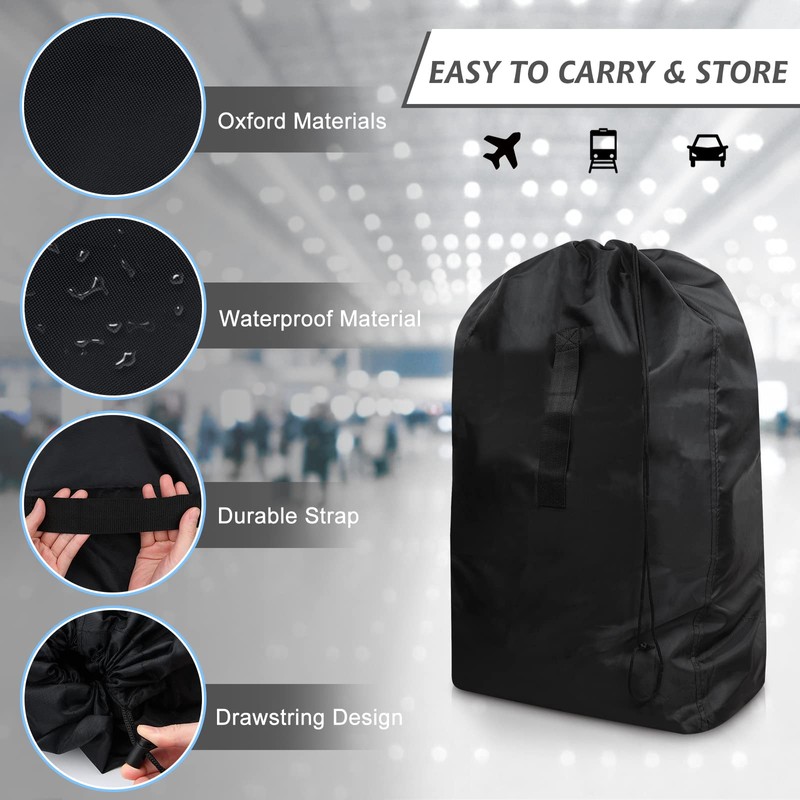 Yuccer Travel Stroller for Airplane Pram Buggy Travel Bag Waterproof