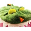 Winterworm Soft Plush Pet Cave Pet Bed with Removable Pad
