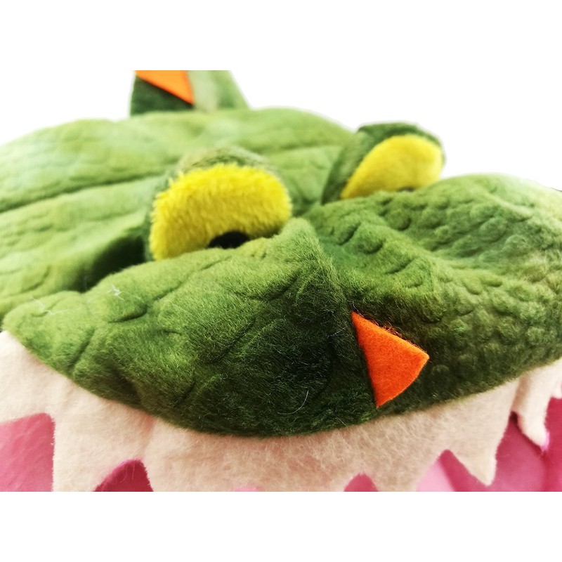 Winterworm Soft Plush Pet Cave Pet Bed with Removable Pad