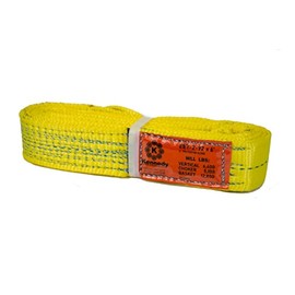 Kennedy Wire Rope & Sling Company 2inches x 6' 2-Ply Twist Eye Polyester Lifting Sling (Various Sizes in Listing) Made in The USA
