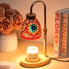 Baquler Turkish Candle Warmer Lamp with Timer Electric Dimmable Candle